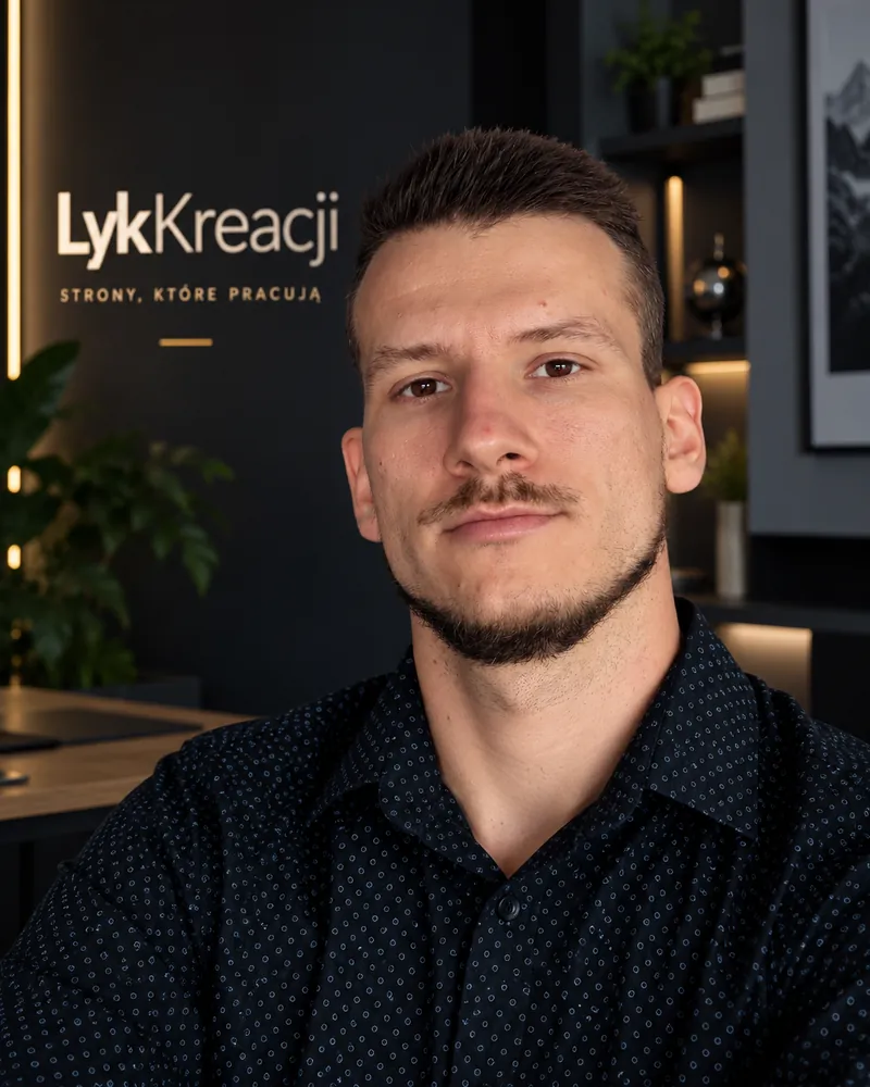 Arkadiusz Łyczkowski — LykKreacji Arkadiusz Łyczkowski — projektant i twórca stron ŁykKreacji