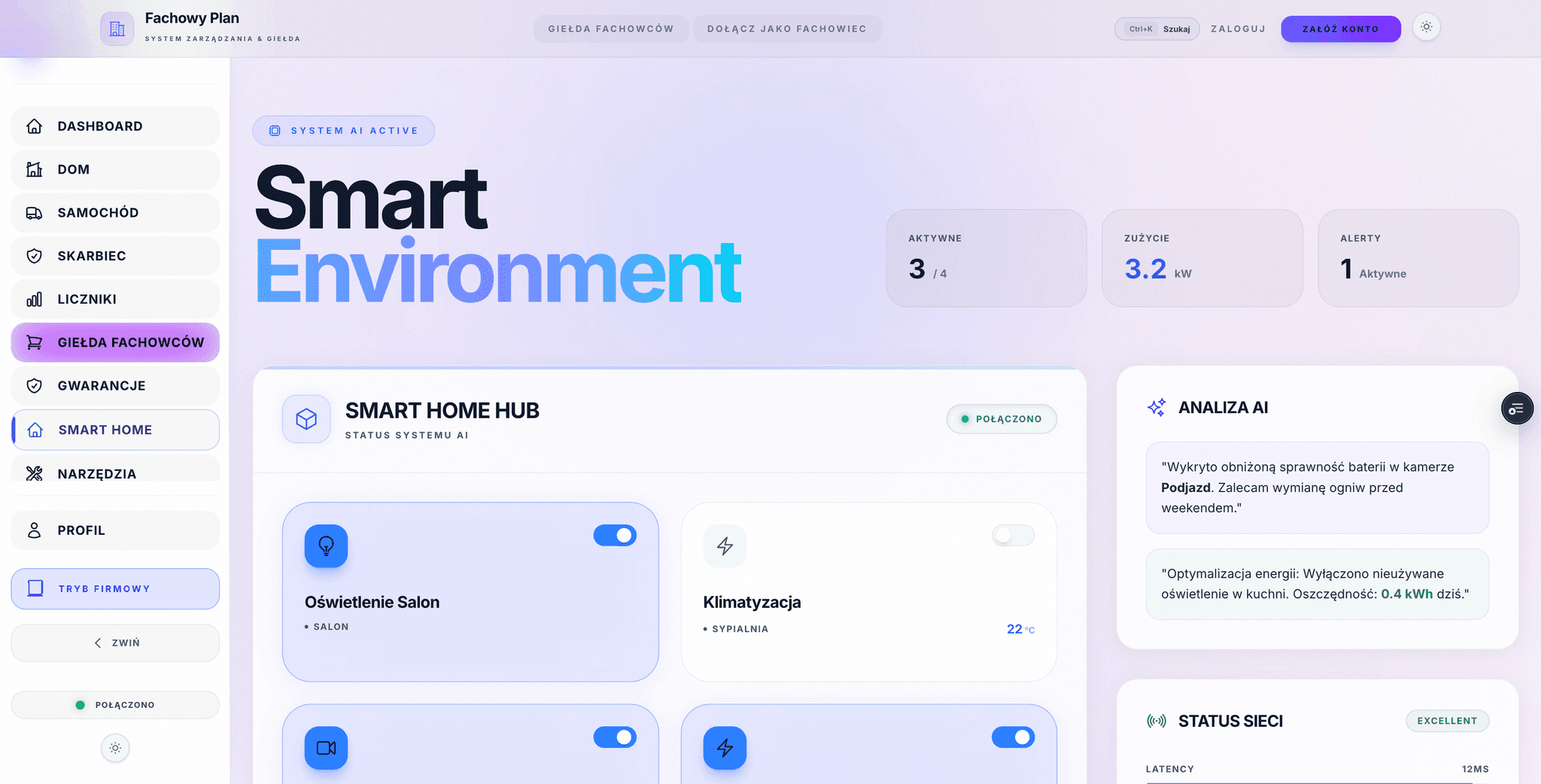 FachowyPlan.pl — Web App / SaaS